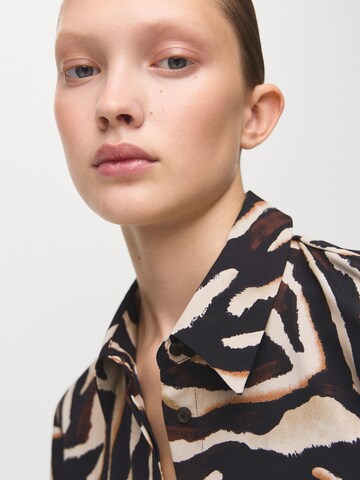 Camicia da donna di MANGO in nero