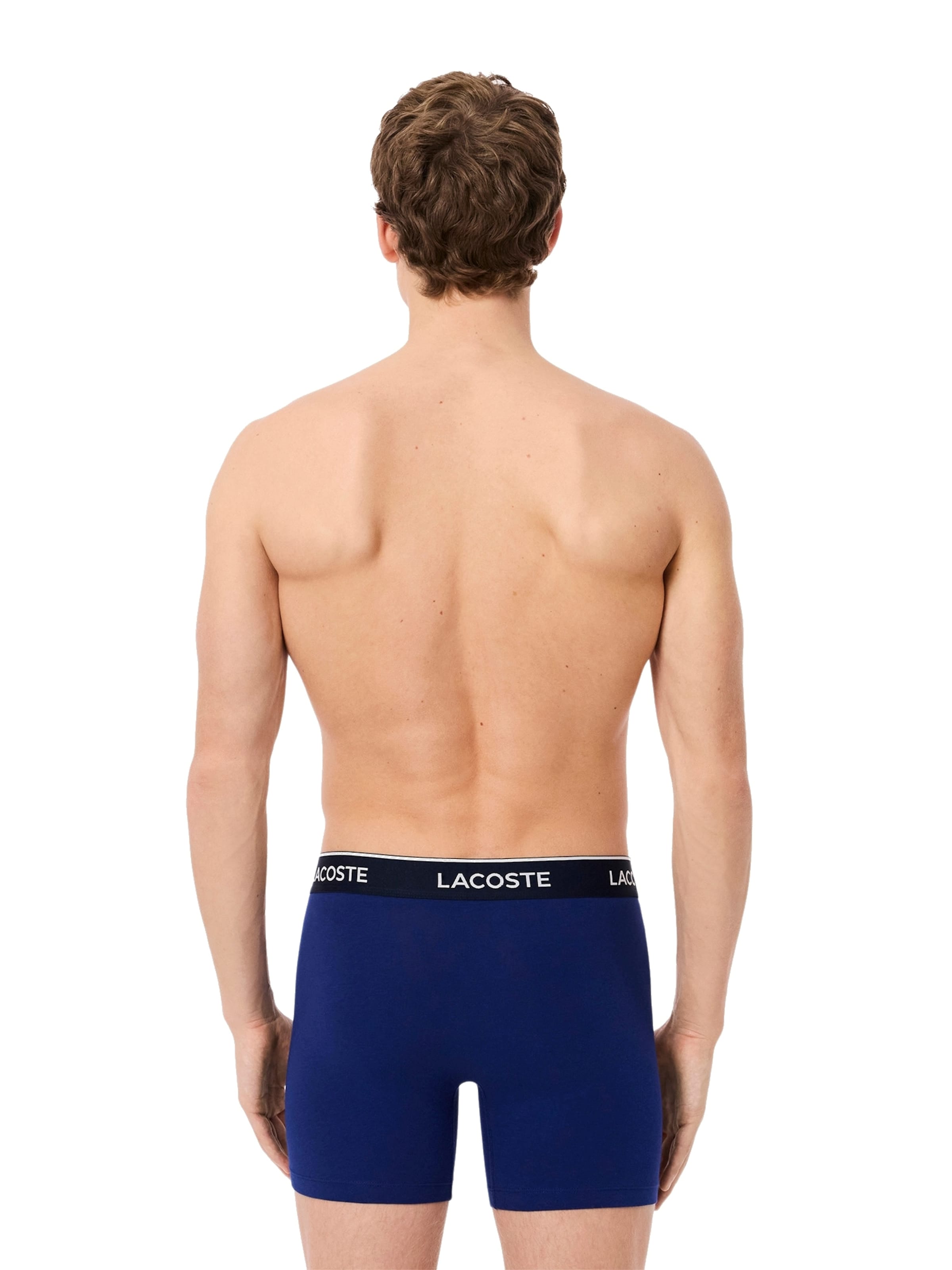 LACOSTE Boxerky – modrá