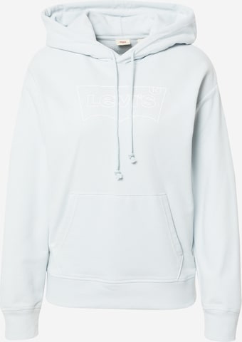 LEVI'S ® Tréning póló 'Graphic Standard Hoodie' - szürke: elől