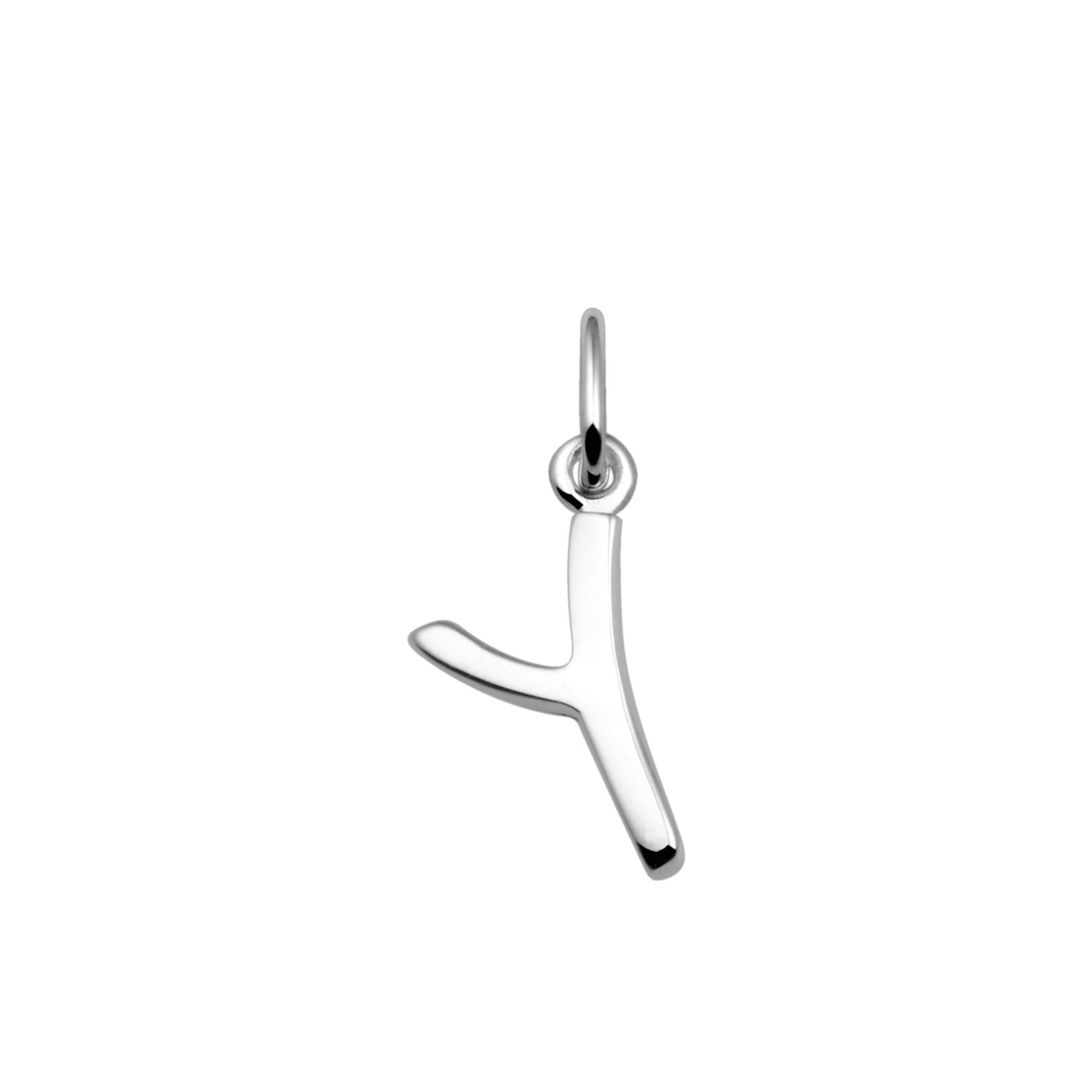 Lucardi Anhänger 'Basic' in silber, Produktansicht