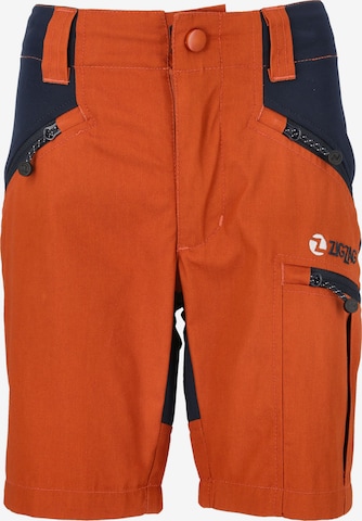 ZigZag Regular Workout Pants 'Bono' in Orange: front