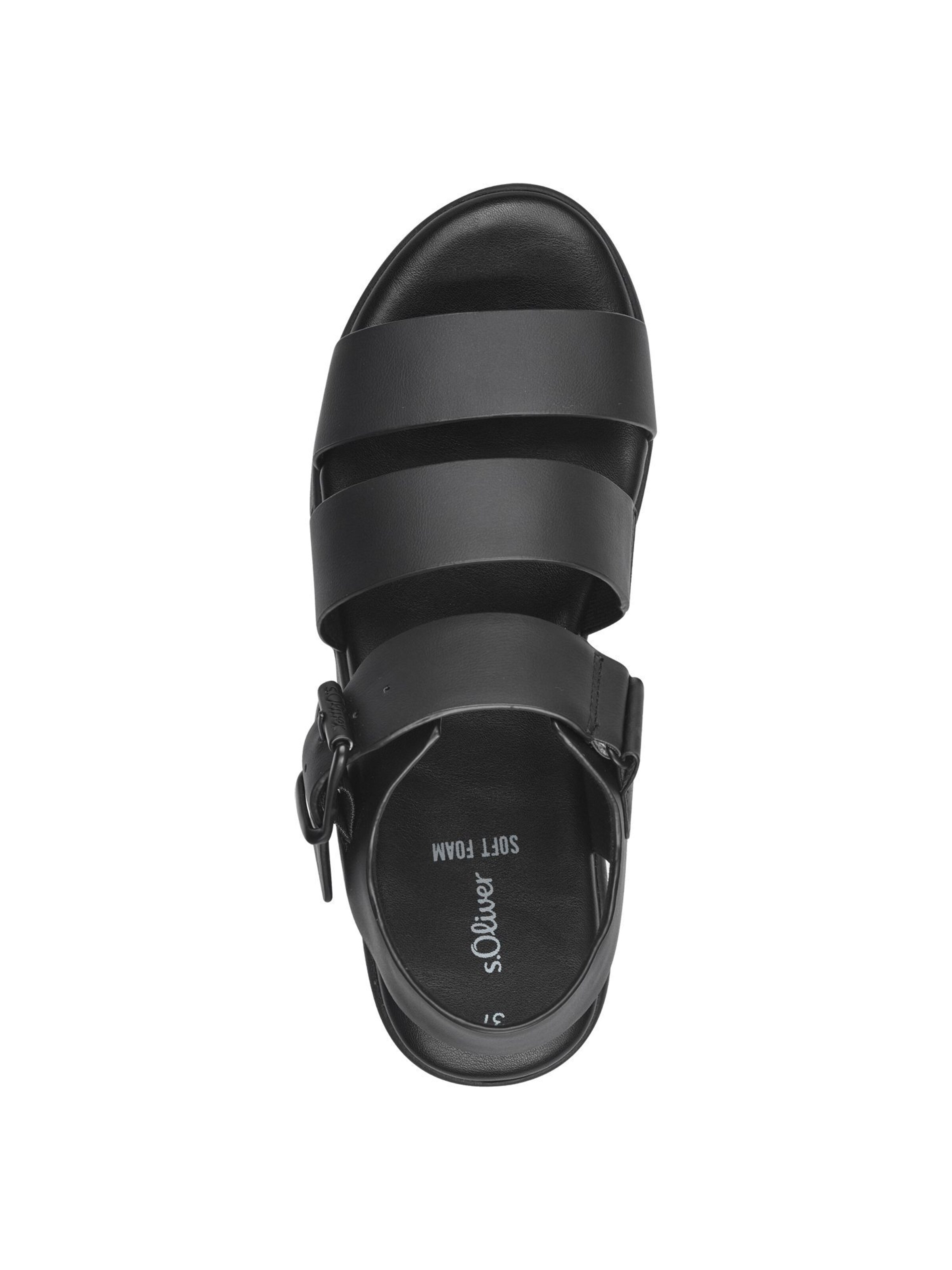 Sandales s.Oliver en noir