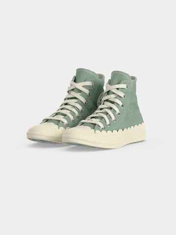CONVERSE Σνίκερ ψηλό 'CHUCK TAYLOR ALL STAR' σε πράσινο