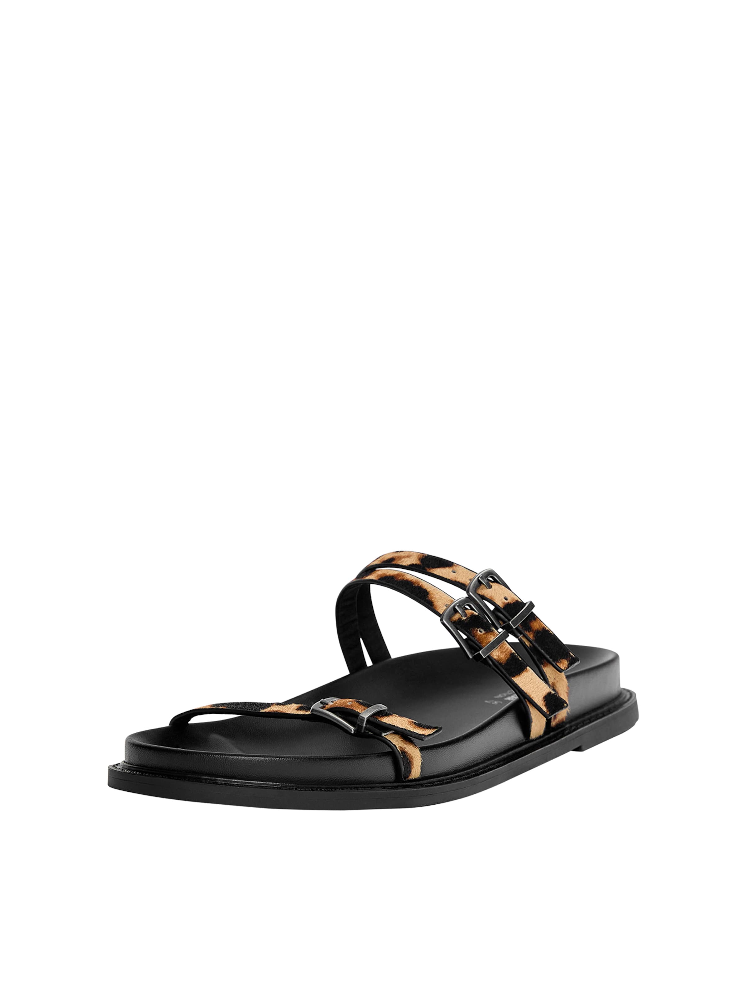 Pull&Bear Pantoletter i beige: forside