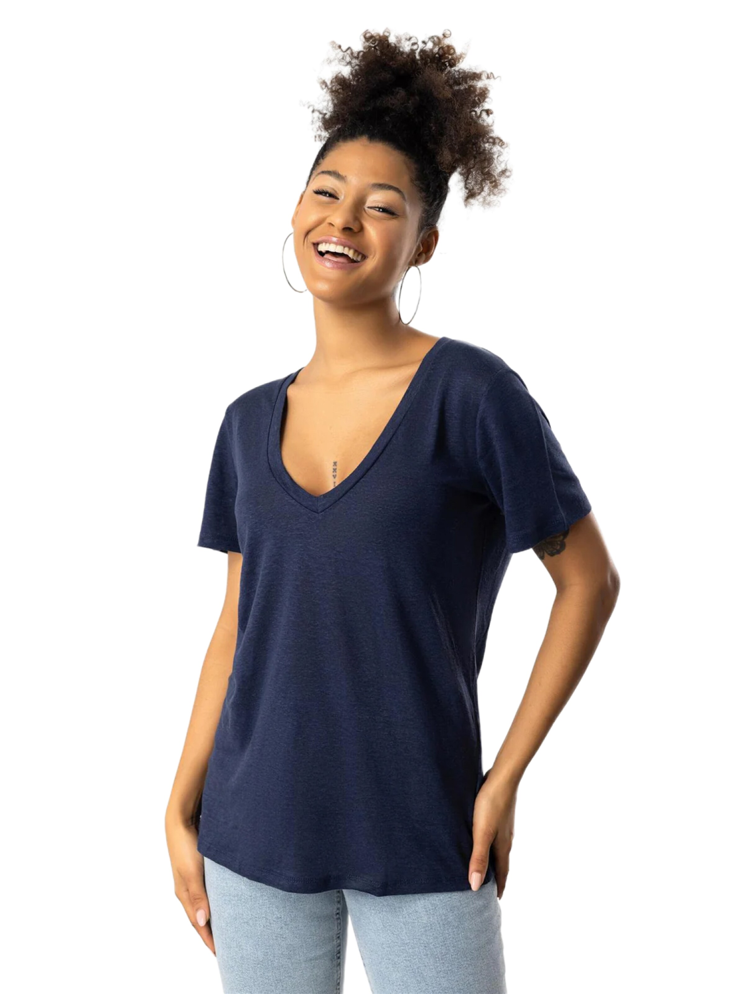 No Matter What Shirt in Blue