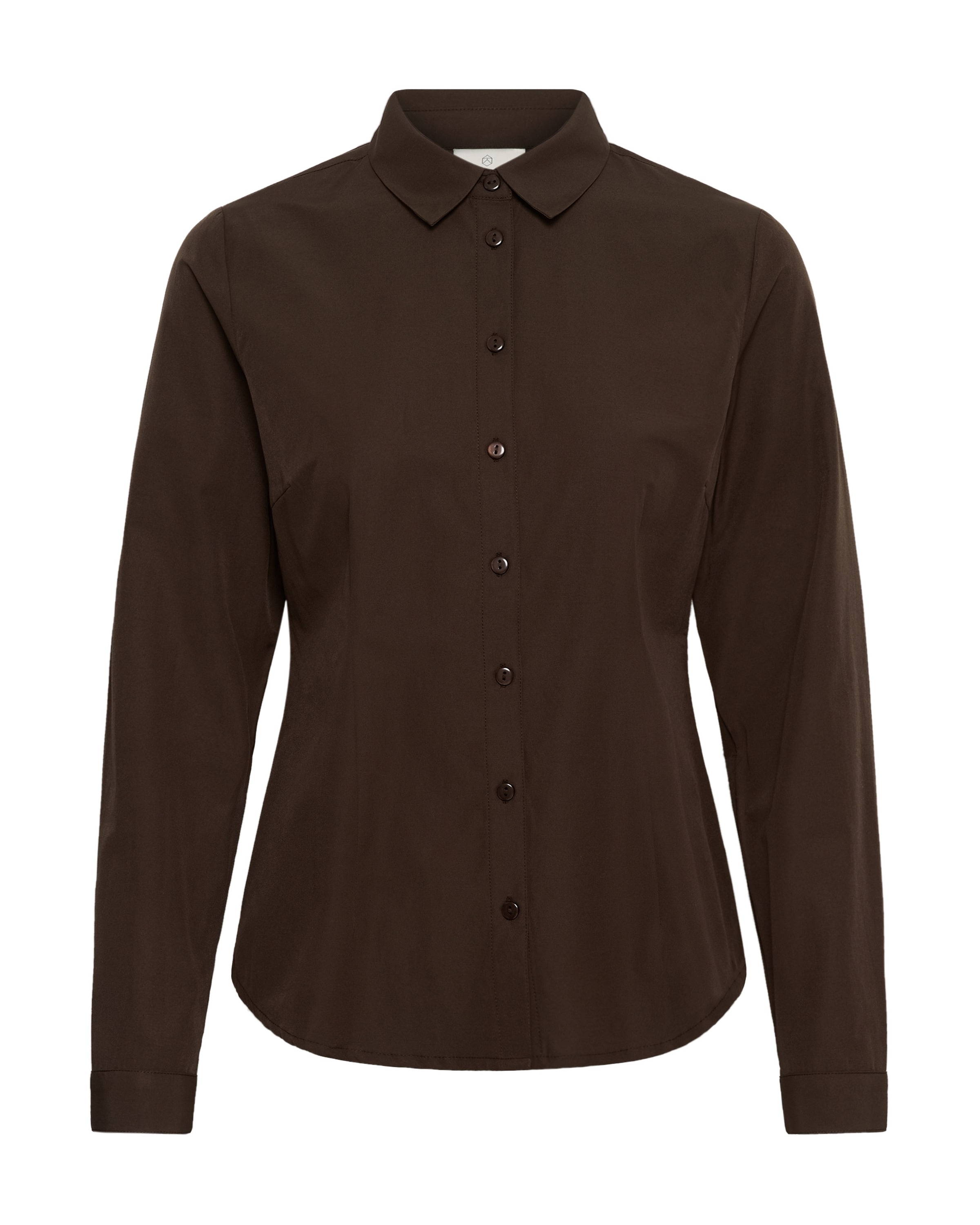Kaffe - Blusa 'KAgiulia' en marrón: frente