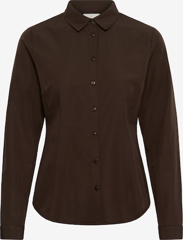 Kaffe - Blusa 'KAgiulia' en marrón: frente