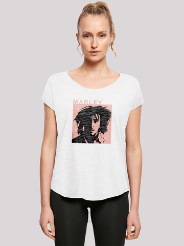 T-shirt F4NT4STIC en blanc : devant