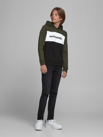 Coupe regular Sweat Jack & Jones Junior en noir