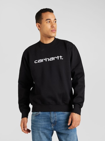 Carhartt WIP Sweatshirt in Black: front