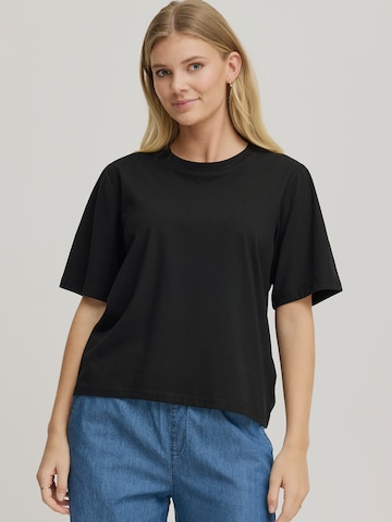 Fransa - Camiseta 'FRZASHOULDER' en negro: frente