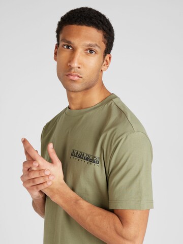 T-Shirt 'S-KOTCHO' NAPAPIJRI en vert