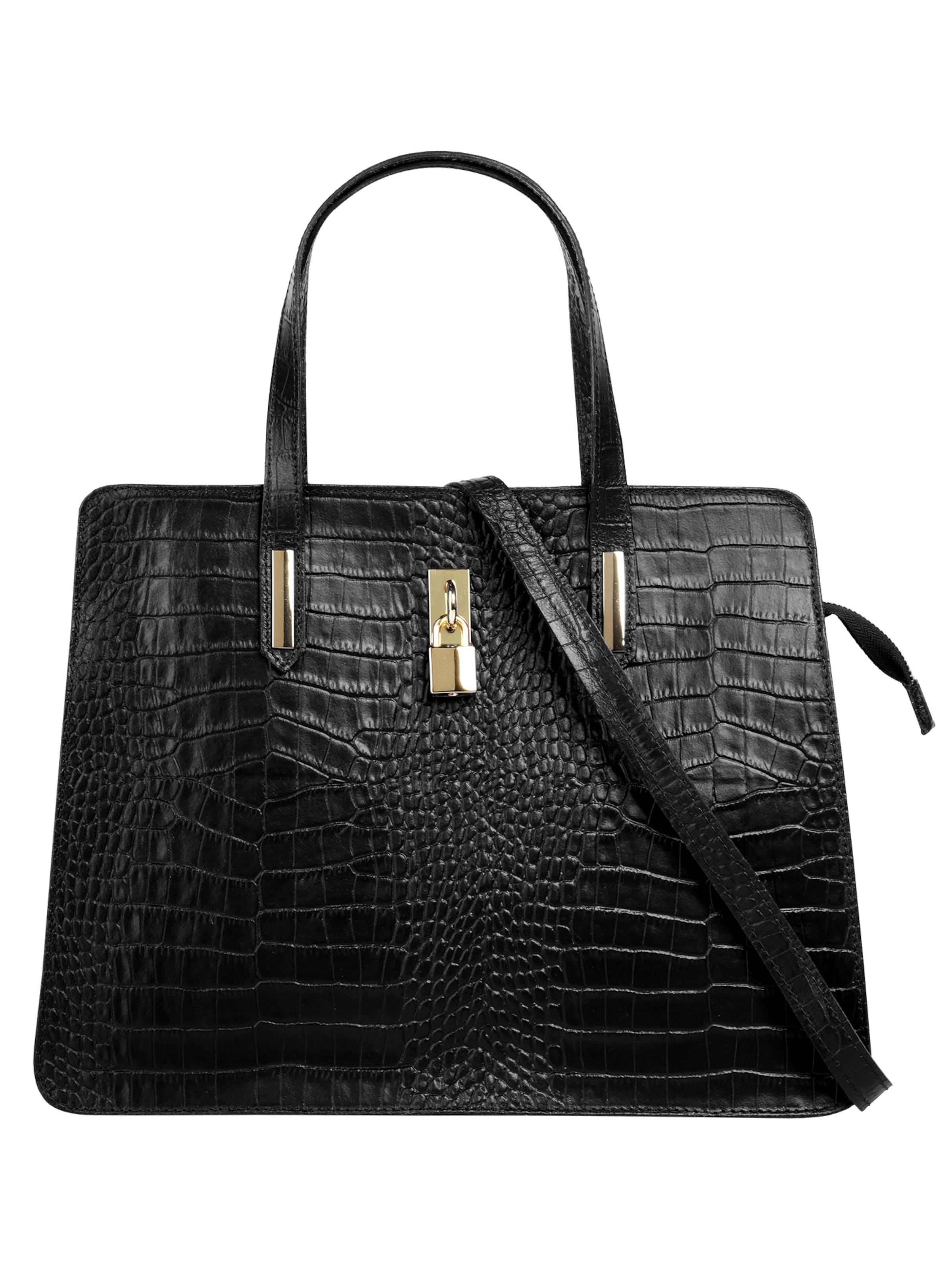 Cluty Handtasche‌‌‌‌‌‌‌‌‌ in Schwarz: Vorderseite