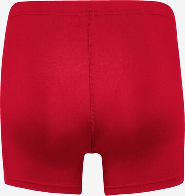 Skinny Sous-vêtements de sport Hummel en rouge