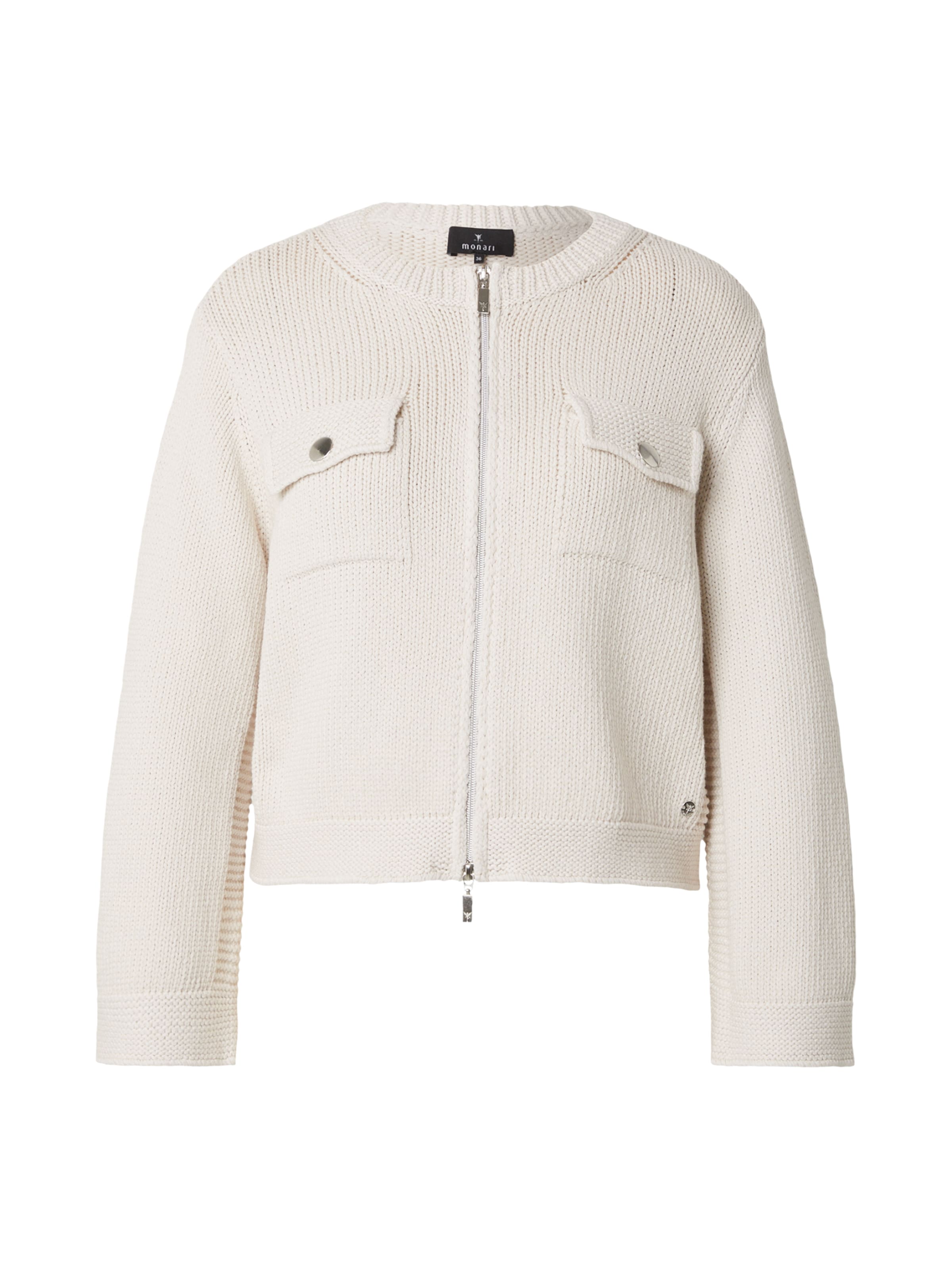 monari Cardigan en taupe, Vue avec produit