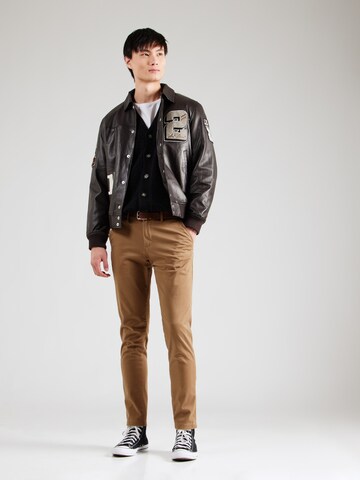 JACK & JONES Slimfit Chinobyxa 'JPSTMARCO JJLEGACY' i beige