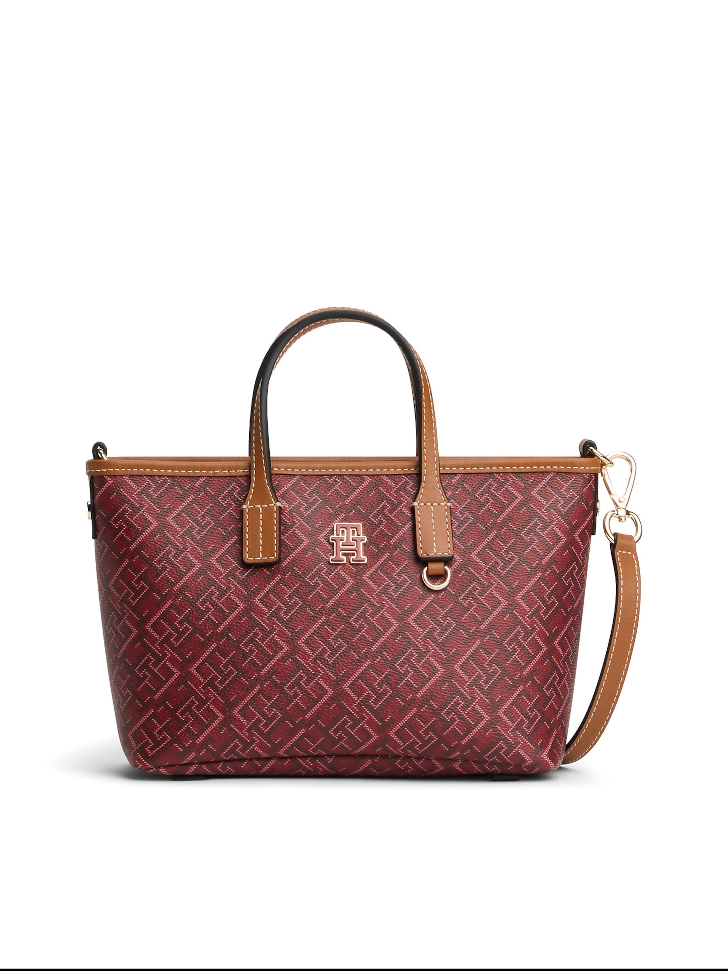 Sacs à main TOMMY HILFIGER en rouge : devant