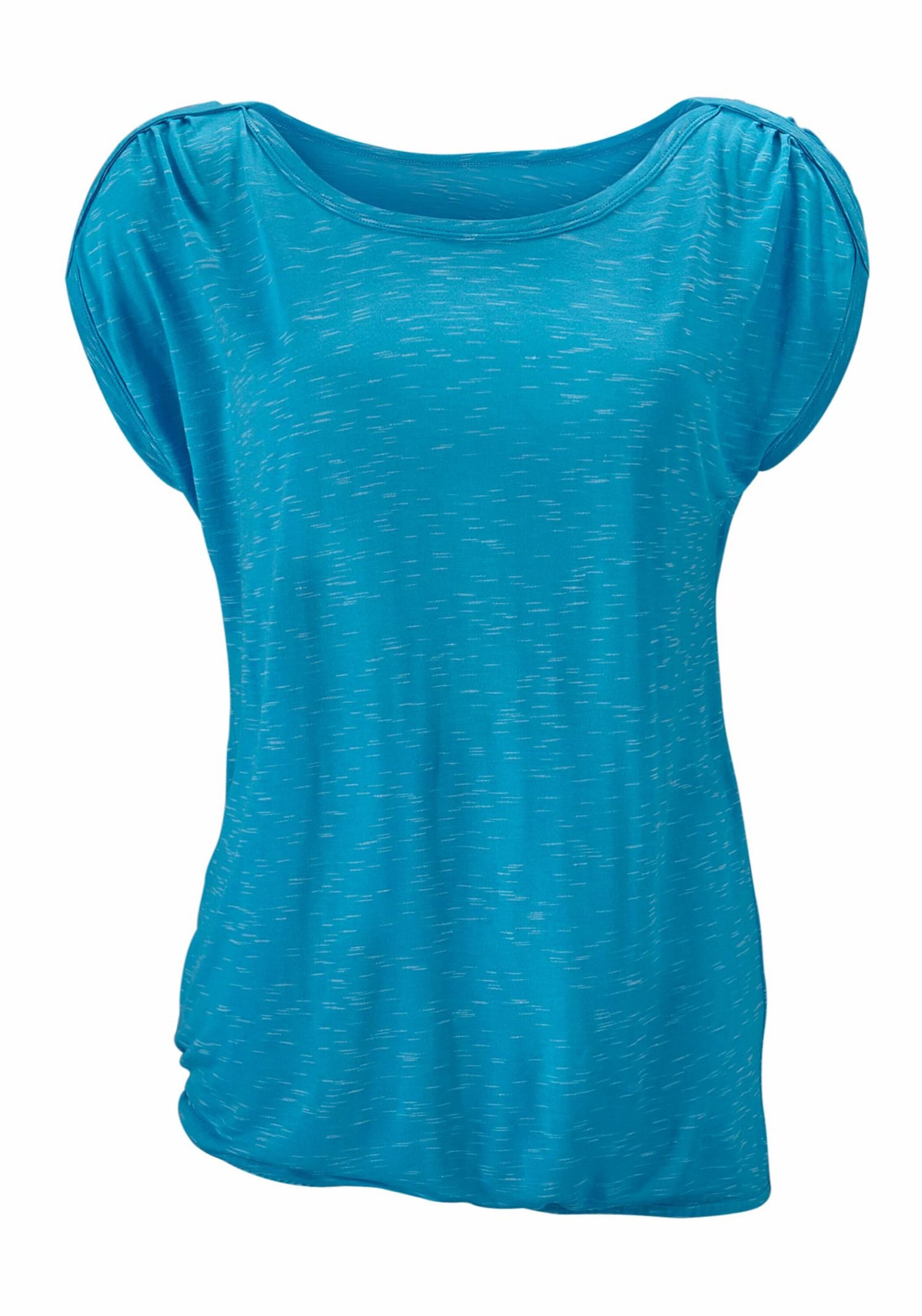 LASCANA Shirt in Blue: front