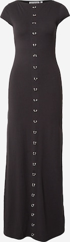 melns WEEKDAY Kleita 'Shania': no priekšpuses