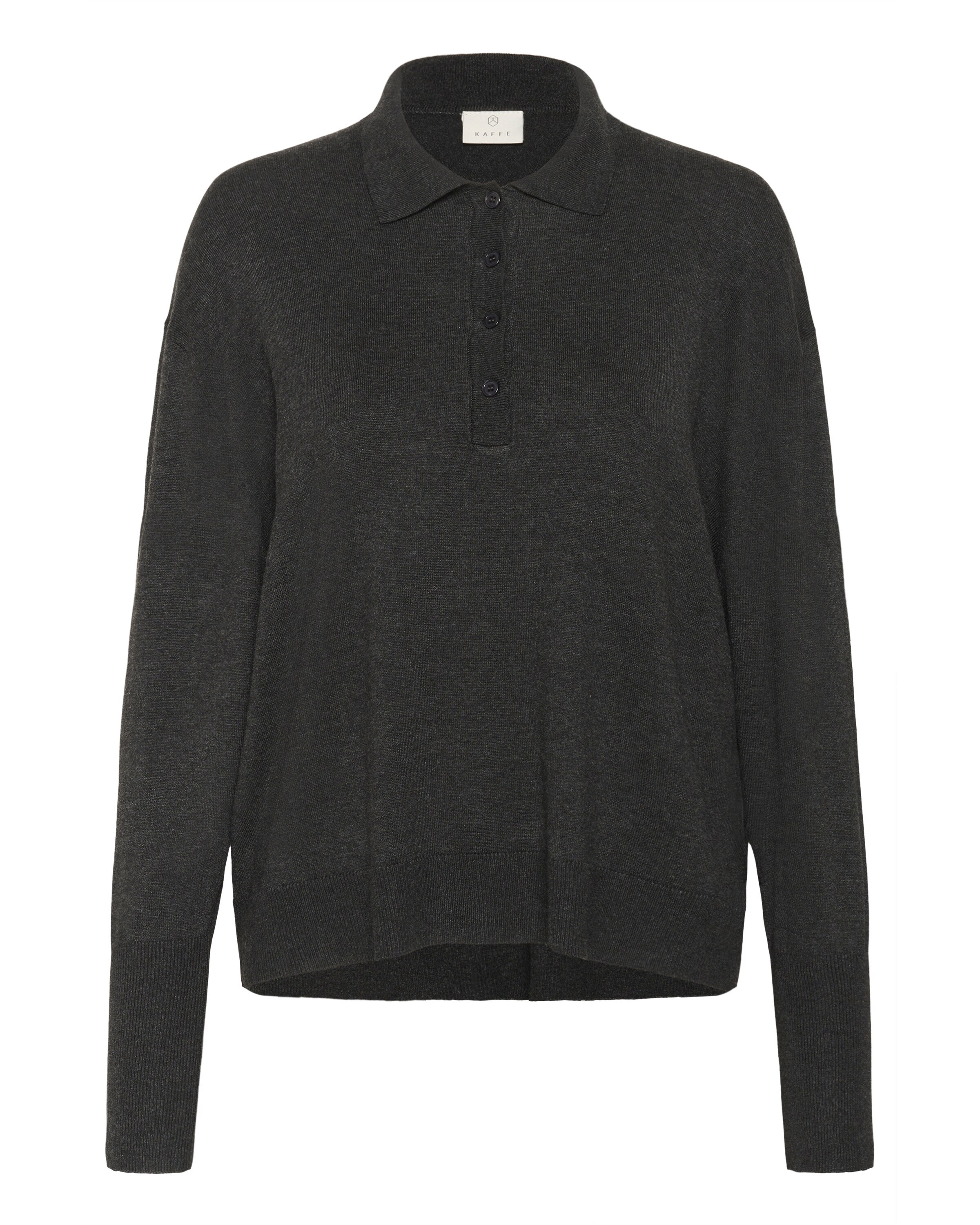 Pullover 'Liza' di Kaffe in grigio: frontale