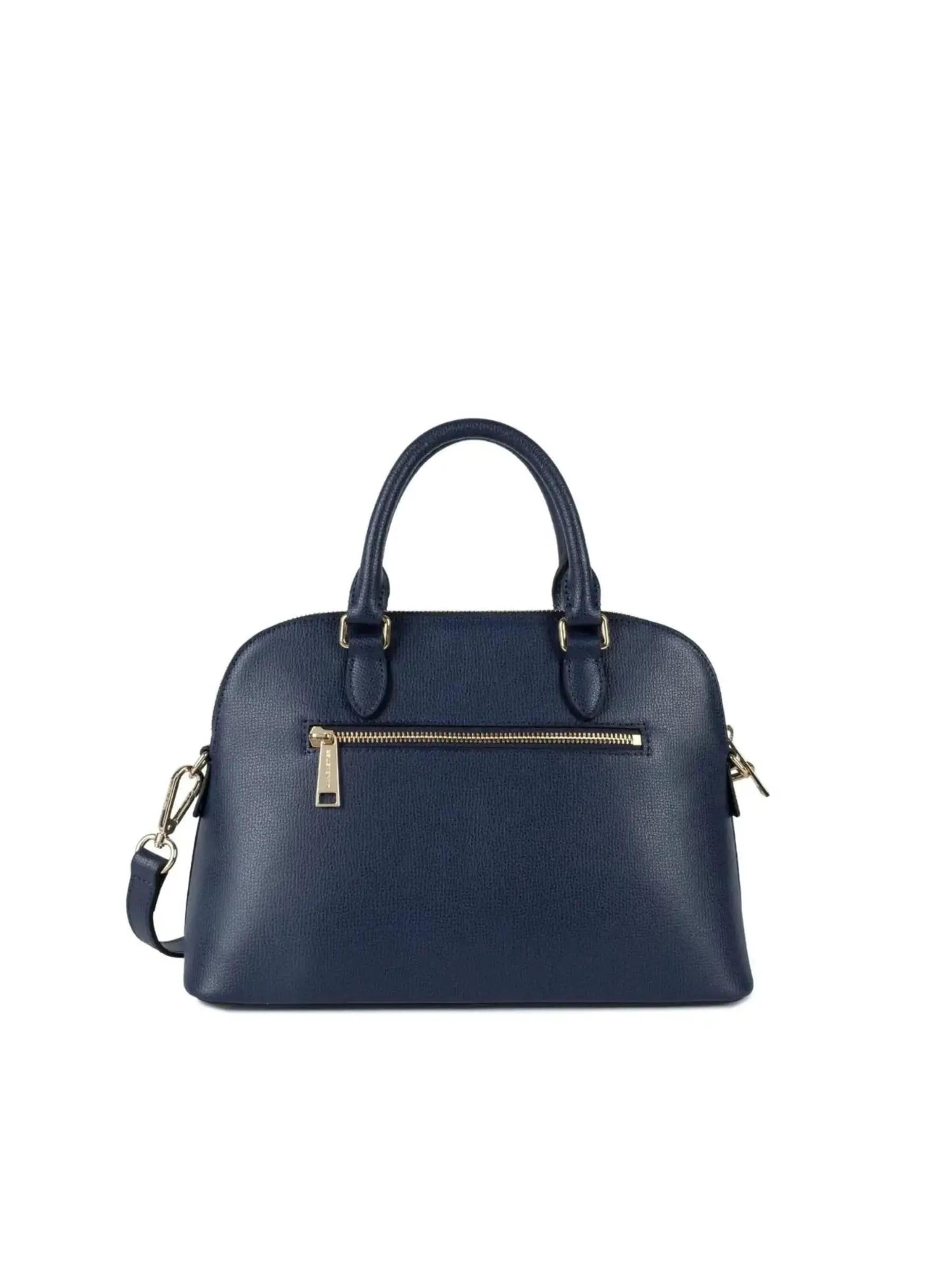 LANCASTER Paris - Bolso de hombro 'Lancaster Sac Demi-lune Sierra M 538-004 Bleu Foncé' en azul