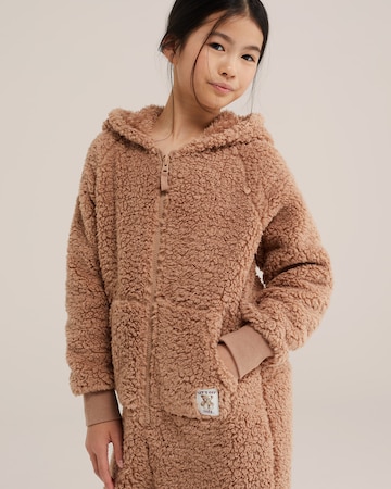 WE Fashion Пижама в Коричневый