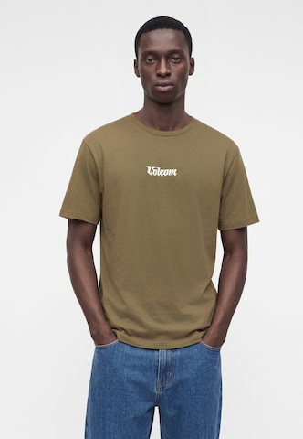 Volcom Koszulka 'LINEAR' w kolorze zielony