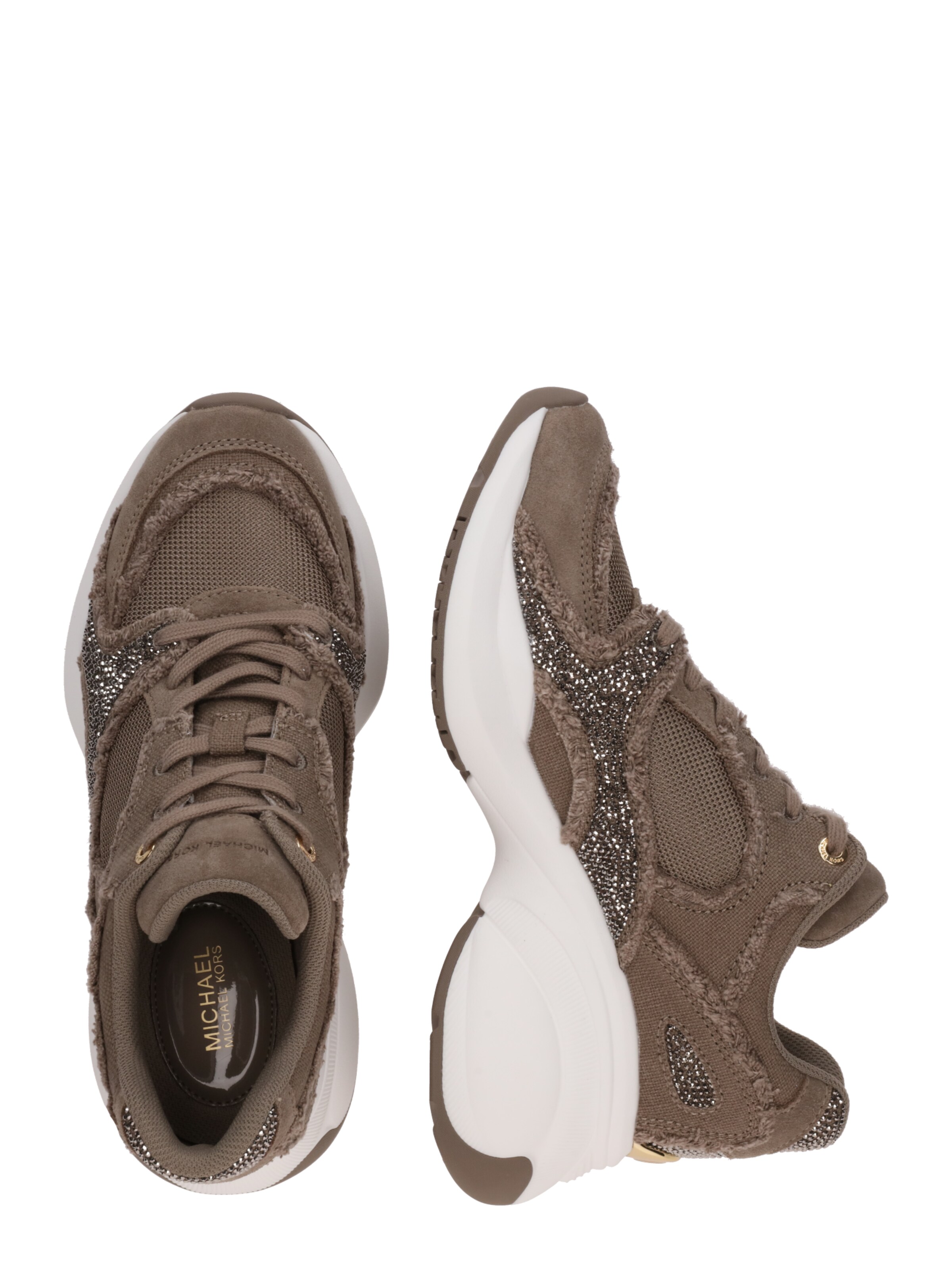 MICHAEL Michael Kors Низкие кроссовки 'ZUMA' в Бежевый