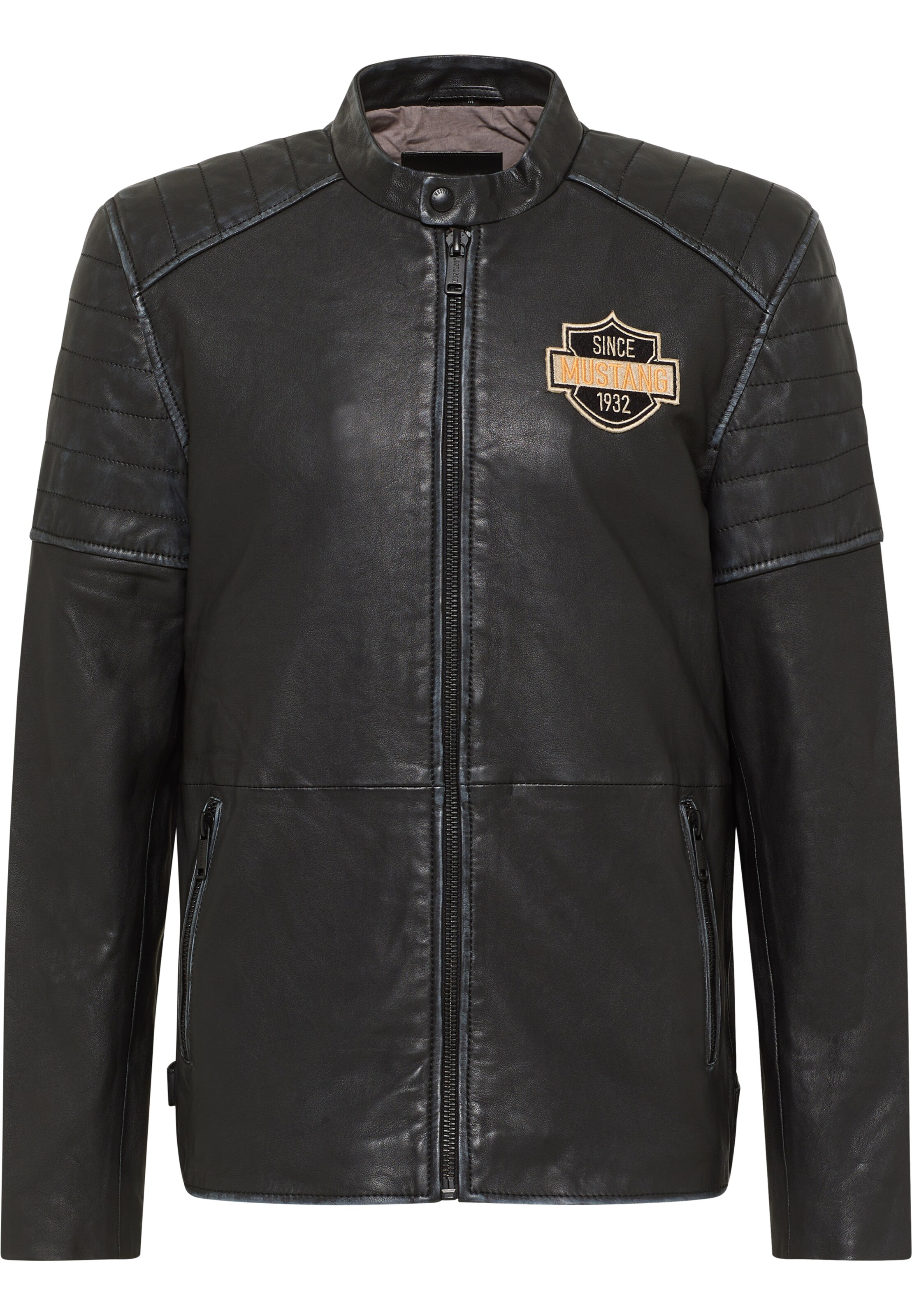 MUSTANG Übergangsjacke in Schwarz: Vorderseite
