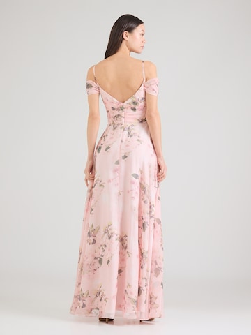 mascara - Vestido de noche en naranja