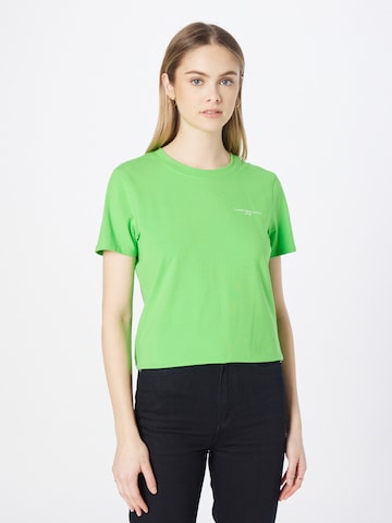 T-shirt '1985' TOMMY HILFIGER en vert : devant