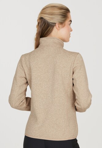 Whistler Athletic fleece jacket 'SAMANI' in Beige