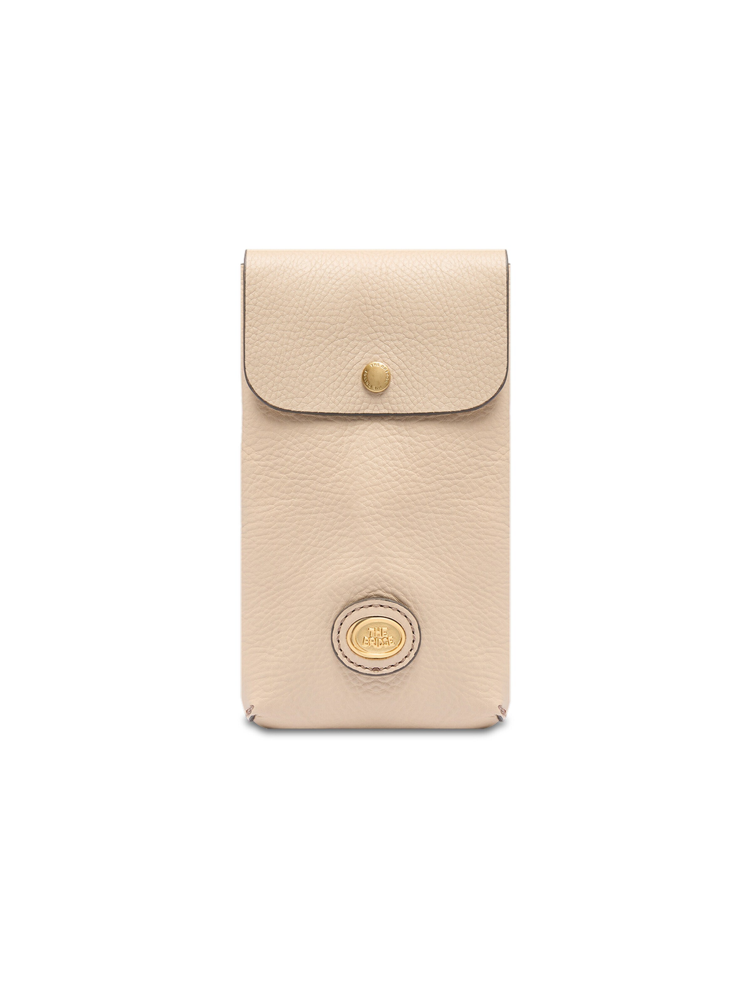 The Bridge Bag accessories in Beige: front