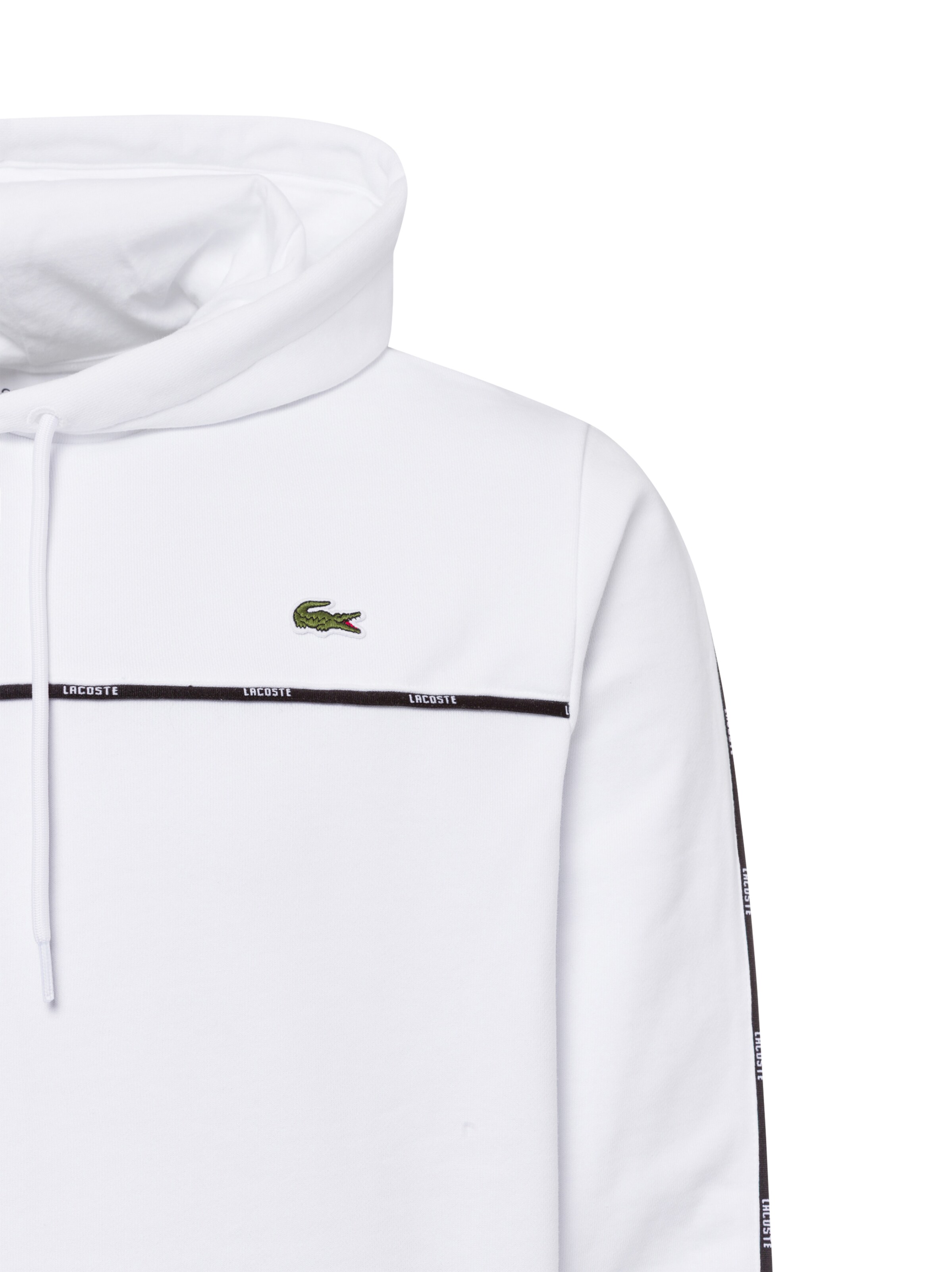 LACOSTE Sweatshirt in Weiß