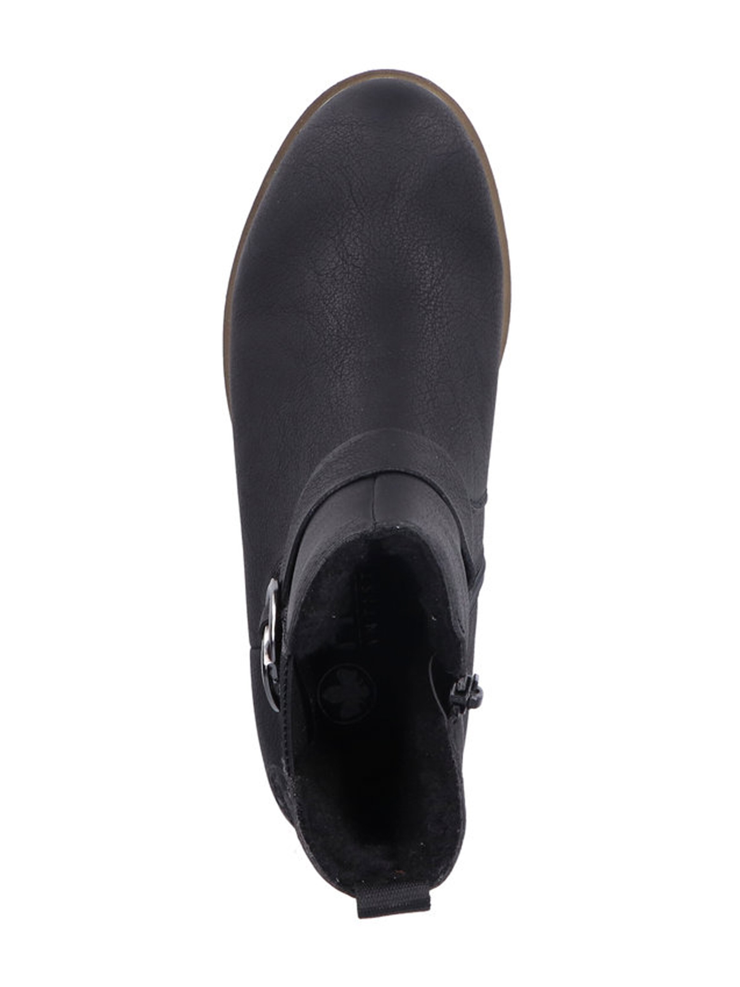 Rieker Къси ботуши в черно