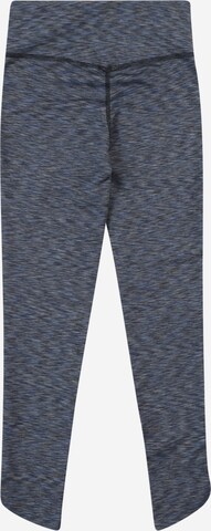 NIKE Skinny Workout Pants in Blue