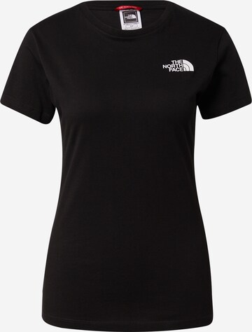 THE NORTH FACE Functioneel shirt in Zwart: voorkant