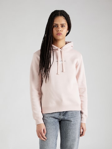 Calvin Klein Jeans Szabványos Tréning póló - rózsaszín: elől