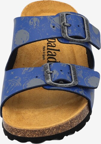 Palado Slippers 'Korfu' in Blue