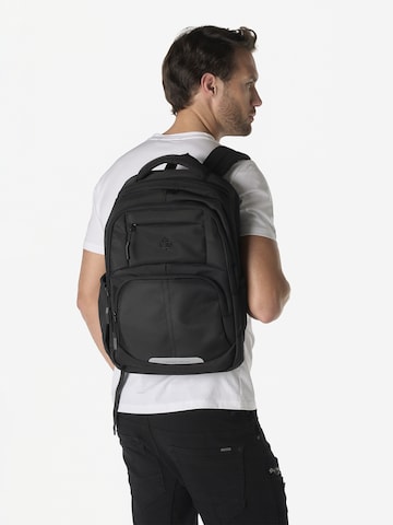 KOROSHI - Mochila em preto: frente