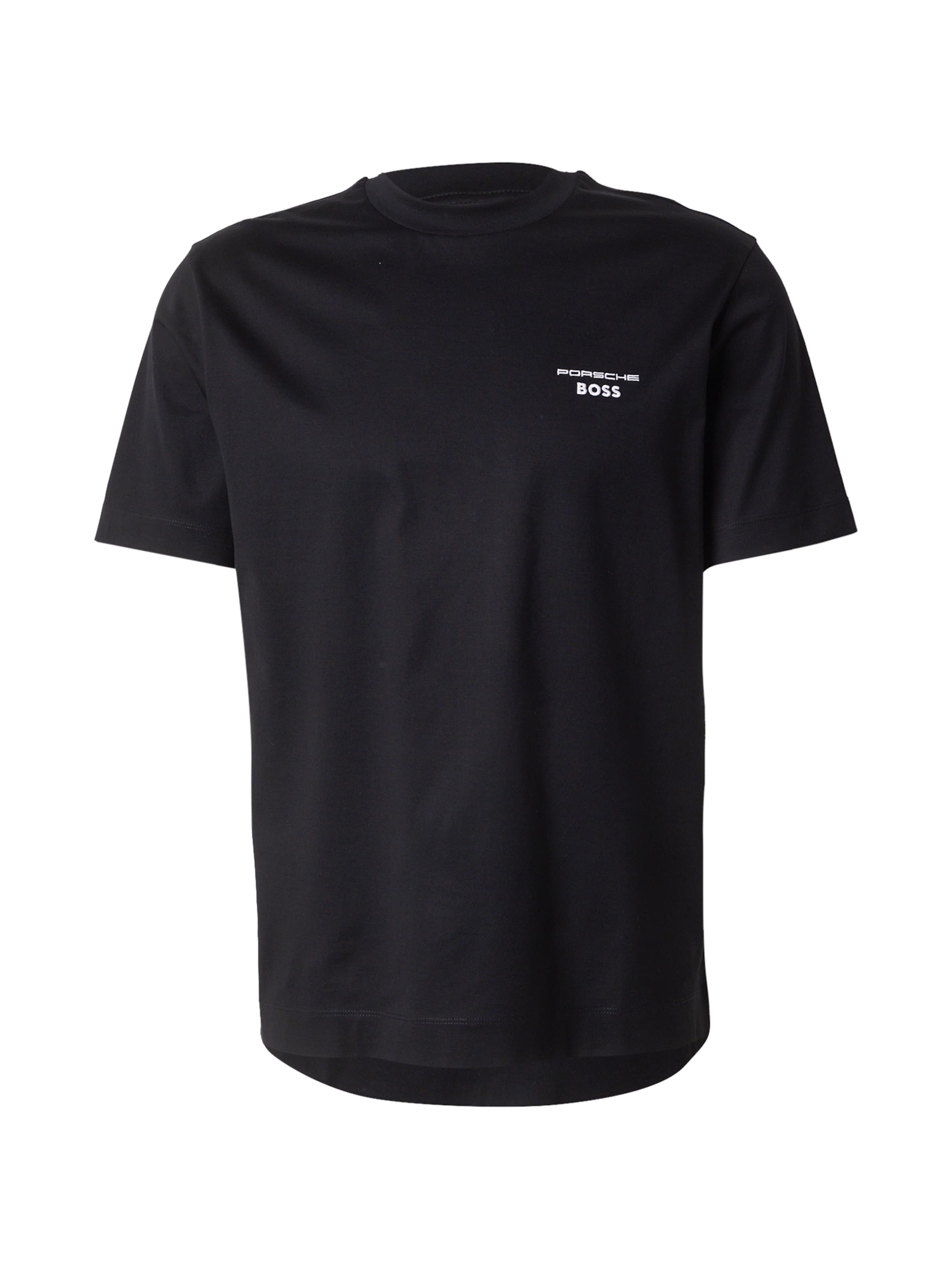 melns BOSS T-Krekls 'C-Thompson': no priekšpuses