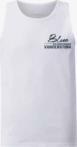 T-Shirt 'Felton' Jan Vanderstorm en blanc : devant