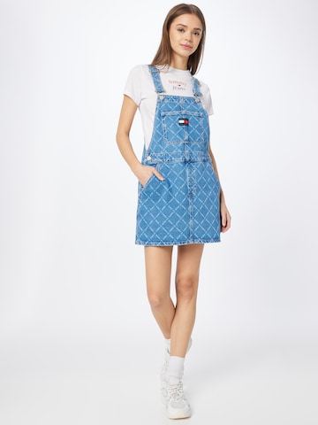 Tommy Jeans Overall Skirt in Blue