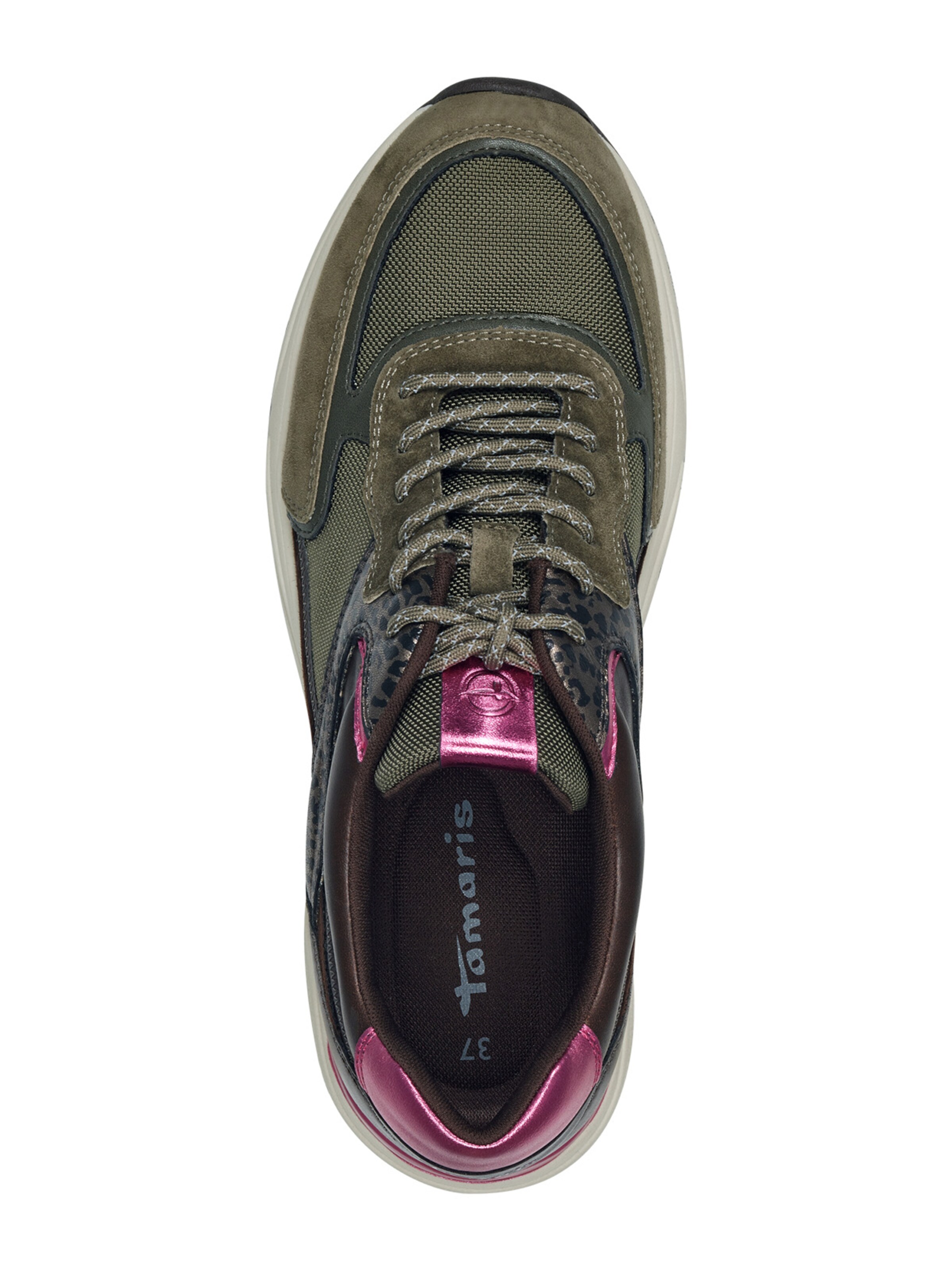 Sneaker bassa di Tamaris in marrone