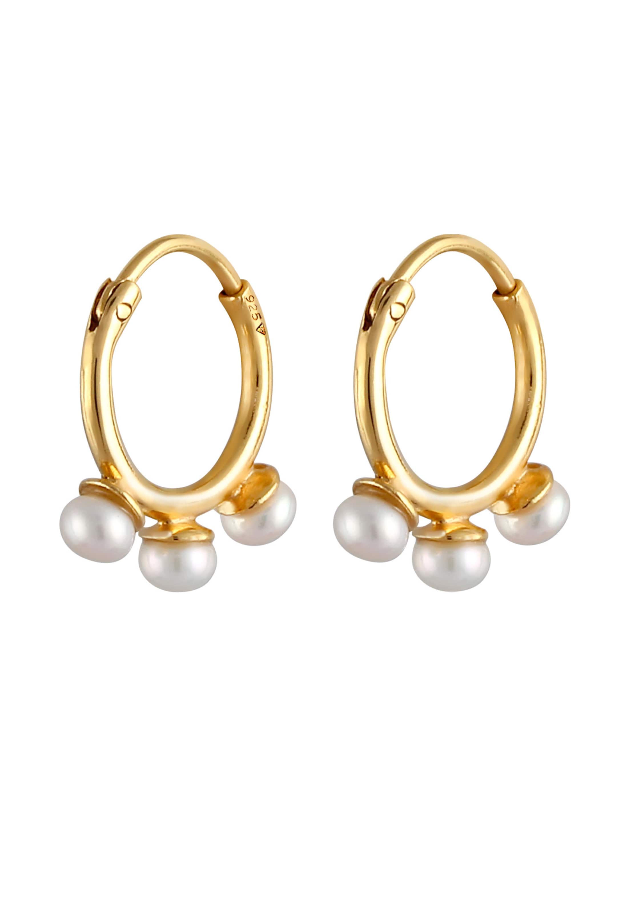 Boucles d'oreilles ELLI PREMIUM en or : devant