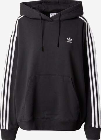 ADIDAS ORIGINALS Sweatshirt in Black: front