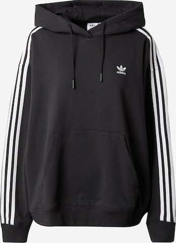 juoda ADIDAS ORIGINALS Megztinis be užsegimo: priekis