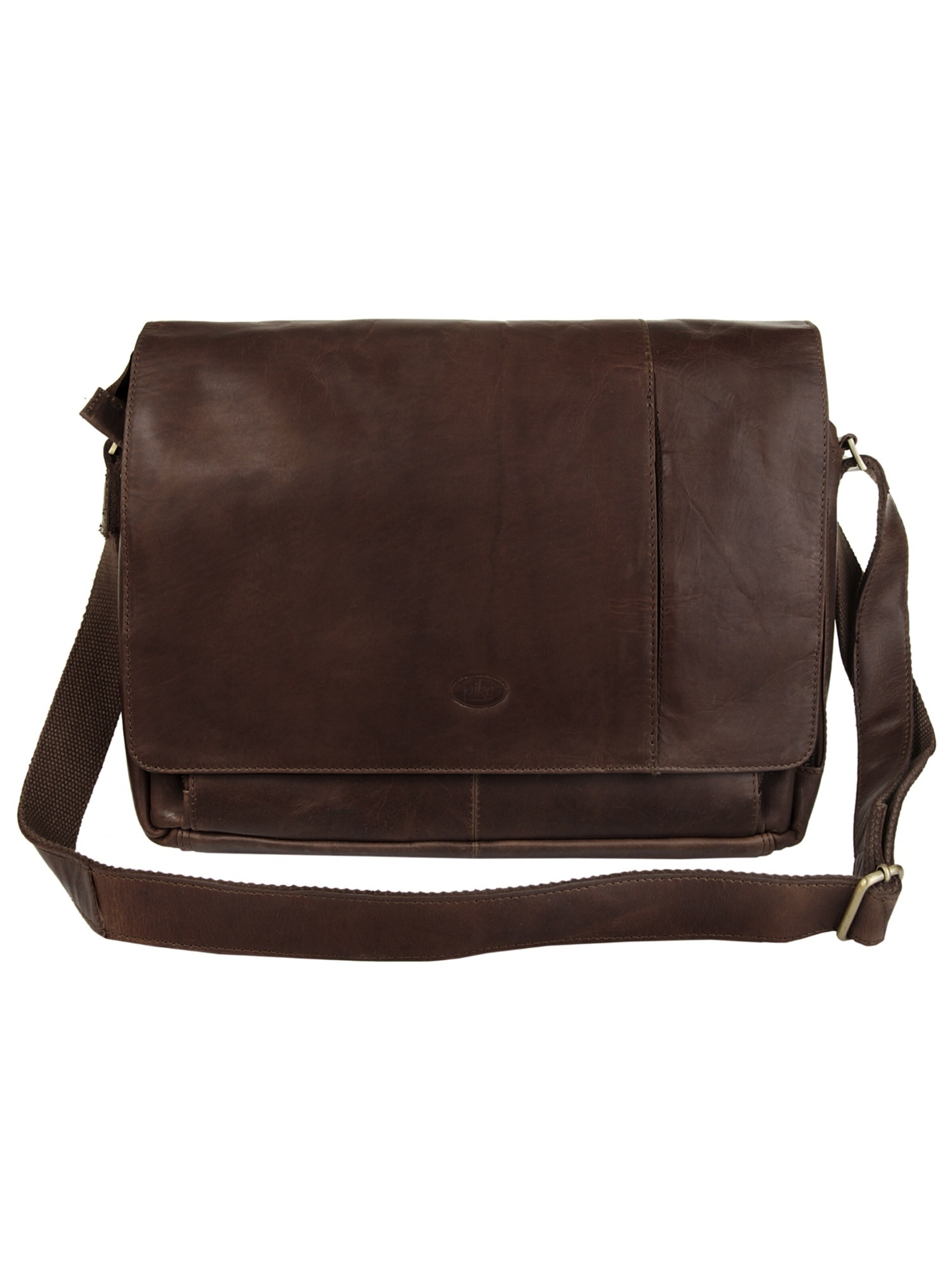 piké Messenger 'piké Messenger-Bag' in Brown