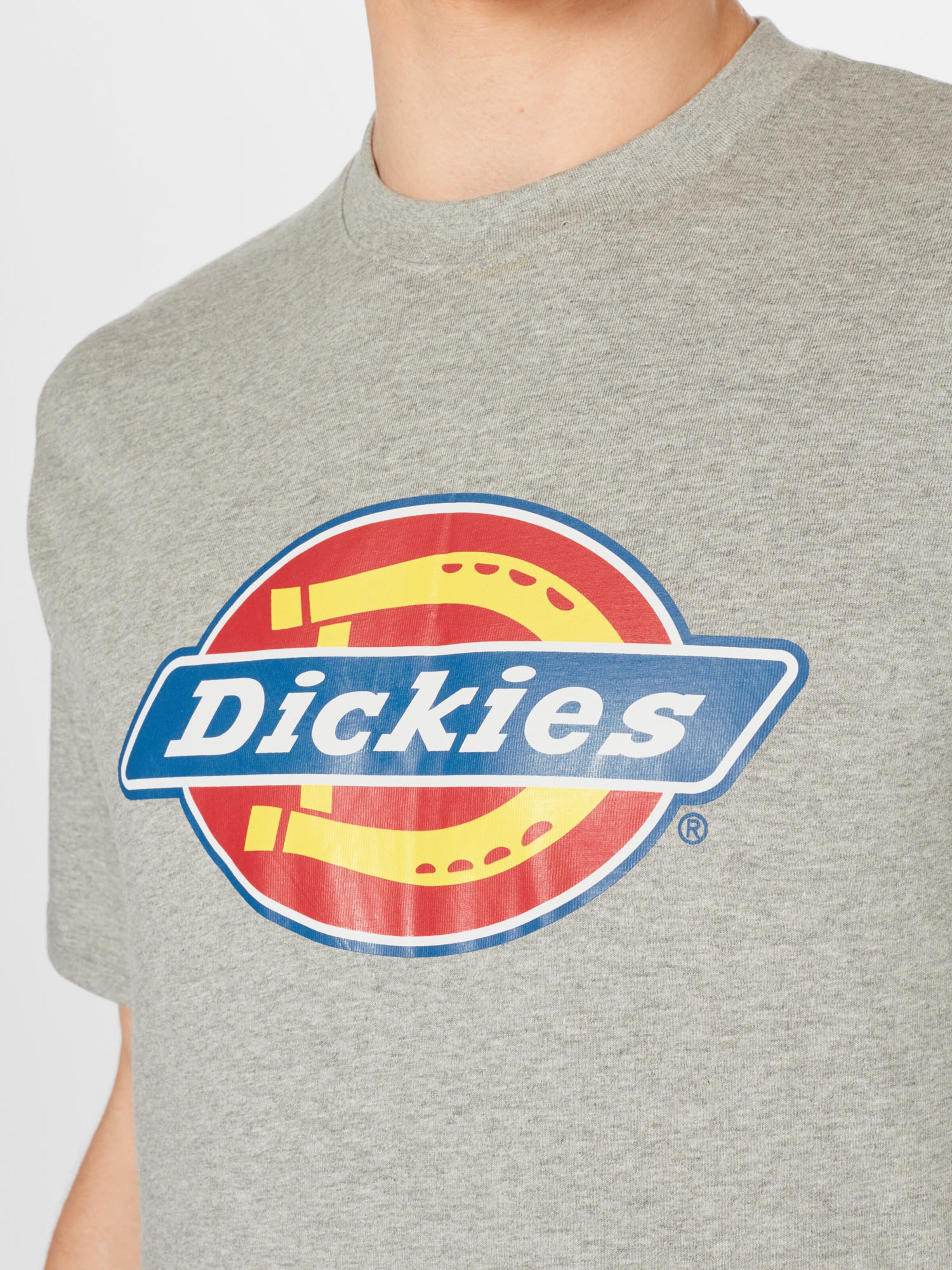 T-shirts et polos T-Shirt Icon Logo DICKIES en Gris Chiné 