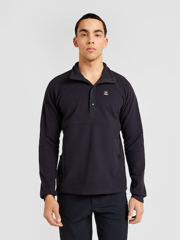 Haglöfs Athletic Sweater 'Mora' in Black: front